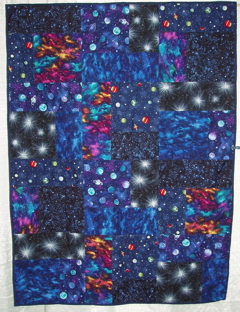 C 19 A Ruth Campbell - Space Quilt